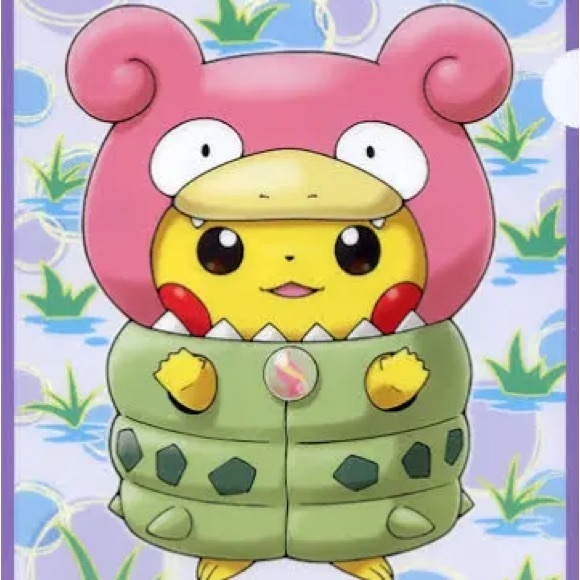 Pokémon Center Mega Slowbro Cape Pikachu - Picture 3 of 9
